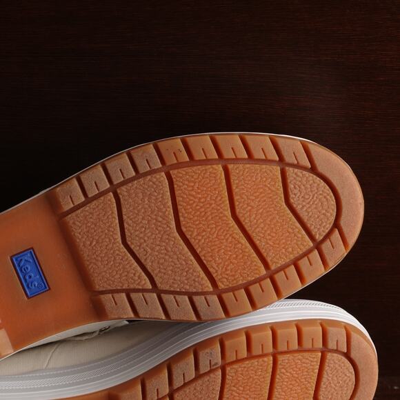 Keds Shoes Womens Size 7 Cream Mary Jane Canvas Platform Sneakers Casual Neutral - Picture 10 of 13